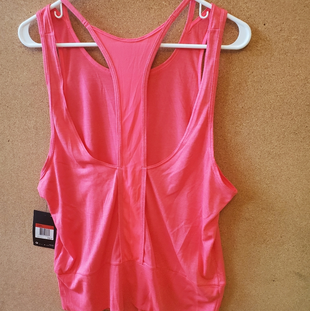 NWT Nike Size L Bright Pink Tank Top - Picture 4 of 6